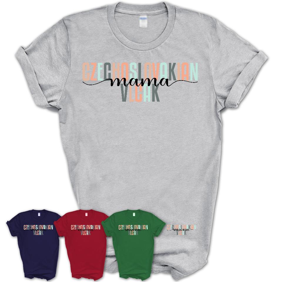 Czechoslovakian Vlcak Mama Shirt, Mom Of Czechoslovakian Vlcak Shirt, Dog Mom Gifts