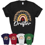 Drafter Because Your Life Worth My Time Rainbow T-Shirt