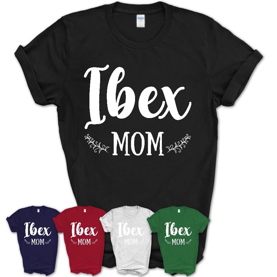 Funny Ibex Tshirt, Gift for Ibex Lovers, Ibex Mom Shirt, Animal Shirt