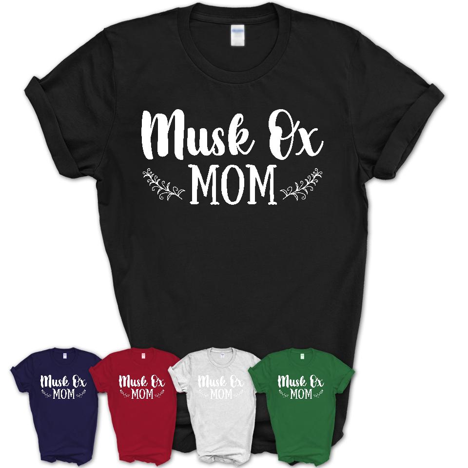 Funny Musk Ox Tshirt, Gift for Musk Ox Lovers, Musk Ox Mom Shirt, Animal Shirt