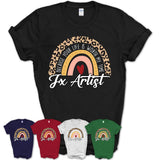 Fx Artist Because Your Life Worth My Time Rainbow T-Shirt