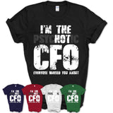 I'm The Psychotic CFO Everyone Warned You About Funny Coworker Tshirt