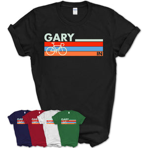 Indiana Gary Cycling Shirt for Family Teammates Vintage Retro Colors