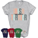 Irish Terrier Mama Shirt, Mom Of Irish Terrier Shirt, Dog Mom Gifts