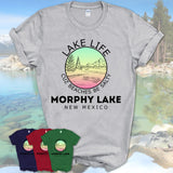 Morphy Lake New Mexico Lake Life Cuz Beaches Be Salty Fishing Camping Team Shirt