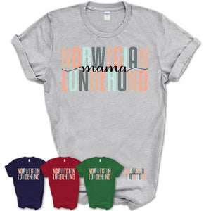 Norwegian Lundehund Mama Shirt, Mom Of Norwegian Lundehund Shirt, Dog Mom Gifts