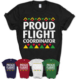 Proud Flight Coordinator Africa Pride Black History Month T-Shirt