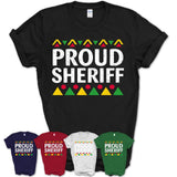 Proud Sheriff Africa Pride Black History Month T-Shirt