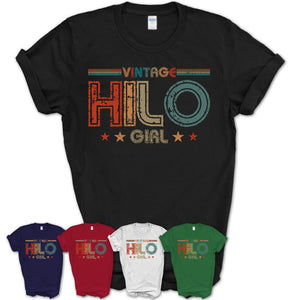 Proud Vintage Hilo Girl Shirt Hawaii Pride Gift Birthday Shirt for Her