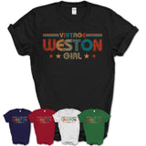 Proud Vintage Weston Girl Shirt Florida Pride Gift Birthday Shirt for Her