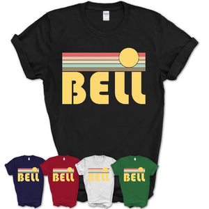 Retro Bell California Sunset Shirt Vintage Colors