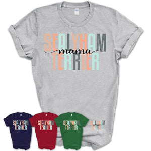 Sealyham Terrier Mama Shirt, Mom Of Sealyham Terrier Shirt, Dog Mom Gifts