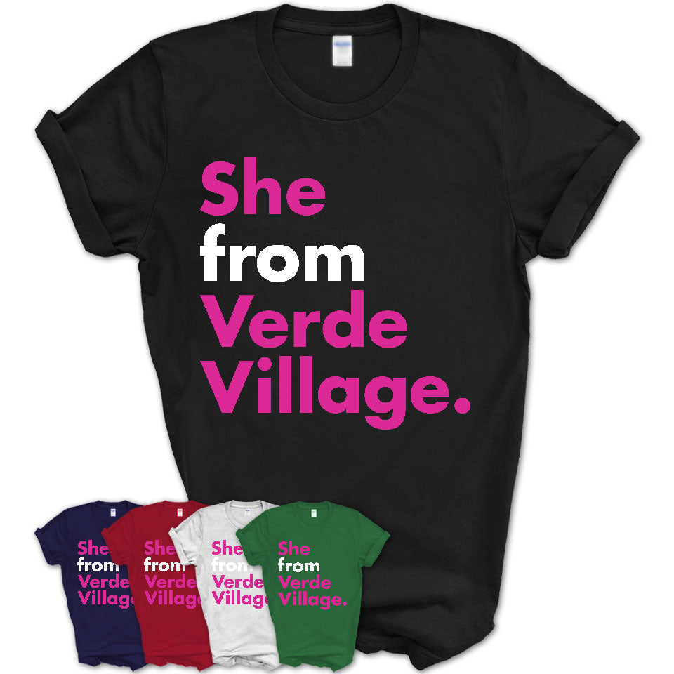 She From Verde Village Shirt Arizona State Birthday Gift For Her