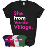 She From Verde Village Shirt Arizona State Birthday Gift For Her