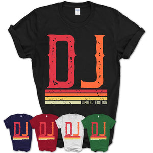 Vintage DJ Limited Edition Job Shirt, Coworker Birthday Gift Idea