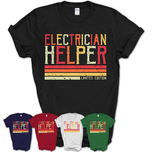 Vintage Electrician Helper Limited Edition Job Shirt, Coworker Birthday Gift Idea