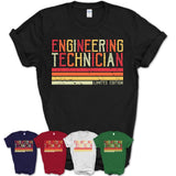 Vintage Engineering Technician Limited Edition Job Shirt, Coworker Birthday Gift Idea