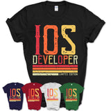 Vintage Ios Developer Limited Edition Job Shirt, Coworker Birthday Gift Idea