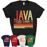 Vintage Java Programmer Limited Edition Job Shirt, Coworker Birthday Gift Idea