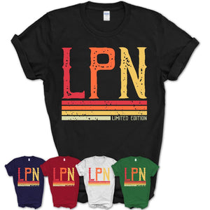 Vintage LPN Limited Edition Job Shirt, Coworker Birthday Gift Idea