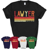 Vintage Lawyer Limited Edition Job Shirt, Coworker Birthday Gift Idea