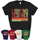 Vintage Lighting Designer Limited Edition Job Shirt, Coworker Birthday Gift Idea