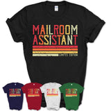 Vintage Mailroom Assistant Limited Edition Job Shirt, Coworker Birthday Gift Idea