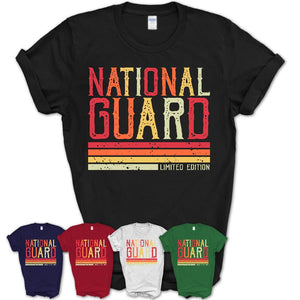 Vintage National Guard Limited Edition Job Shirt, Coworker Birthday Gift Idea