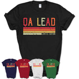 Vintage Qa Lead Limited Edition Job Shirt, Coworker Birthday Gift Idea