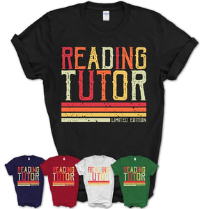 Vintage Reading Tutor Limited Edition Job Shirt, Coworker Birthday Gift Idea