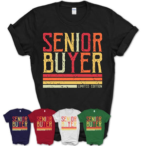 Vintage Senior Buyer Limited Edition Job Shirt, Coworker Birthday Gift Idea