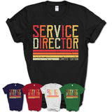 Vintage Service Director Limited Edition Job Shirt, Coworker Birthday Gift Idea
