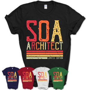 Vintage Soa Architect Limited Edition Job Shirt, Coworker Birthday Gift Idea