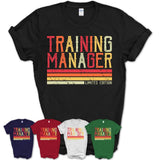 Vintage Training Manager Limited Edition Job Shirt, Coworker Birthday Gift Idea