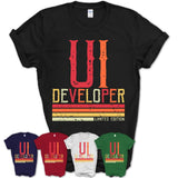 Vintage Ui Developer Limited Edition Job Shirt, Coworker Birthday Gift Idea