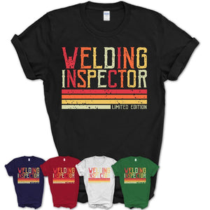 Vintage Welding Inspector Limited Edition Job Shirt, Coworker Birthday Gift Idea