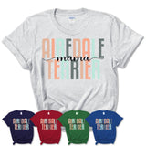 Airedale Terrier Mama Shirt, Mom Of Airedale Terrier Shirt, Dog Mom Gifts