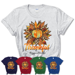 Apprentice Life Shirt, Leopard Sunflower Sweater for Fall Lovers, Thankful for every moment Apprentice Women Gift