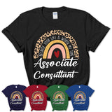 Associate Consultant Because Your Life Worth My Time Rainbow T-Shirt