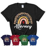 Attorney Because Your Life Worth My Time Rainbow T-Shirt