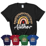 Author Because Your Life Worth My Time Rainbow T-Shirt
