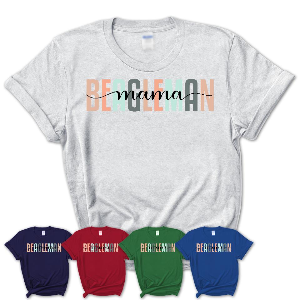 Beagleman Mama Shirt, Mom Of Beagleman Shirt, Dog Mom Gifts