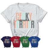 Cesky Terrier Mama Shirt, Mom Of Cesky Terrier Shirt, Dog Mom Gifts
