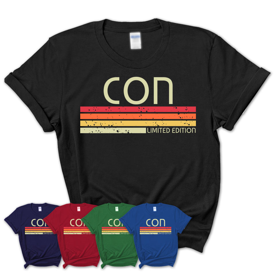 Con Gift Custom Name Retro Vintage Birthday T-Shirt