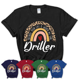 Driller Because Your Life Worth My Time Rainbow T-Shirt
