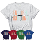 English Foxhound Mama Shirt, Mom Of English Foxhound Shirt, Dog Mom Gifts