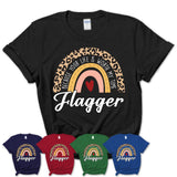 Flagger Because Your Life Worth My Time Rainbow T-Shirt