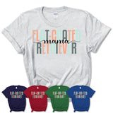 Flat-Coated Retriever Mama Shirt, Mom Of Flat-Coated Retriever Shirt, Dog Mom Gifts