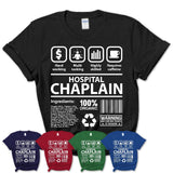 Funny Coworker Gift Idea Sarcasm Hospital Chaplain Uniform TShirt