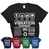 Funny Coworker Gift Idea Sarcasm Vibration Engineer Uniform TShirt, Profession Shirt, Office Gift